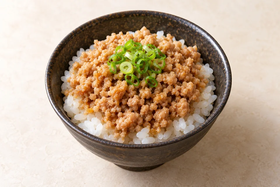 ミニ鶏そぼろ丼